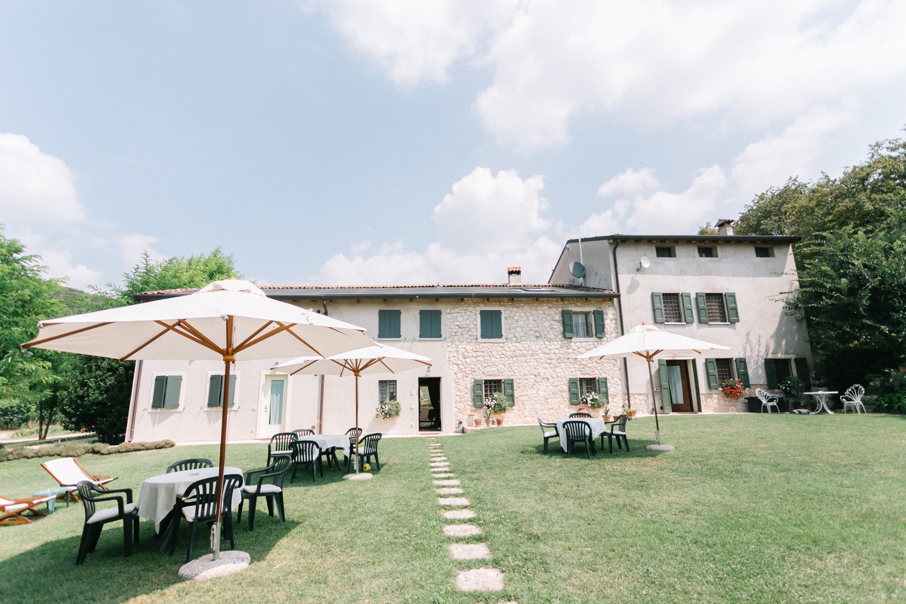 Delo Relais in the hills east of Verona