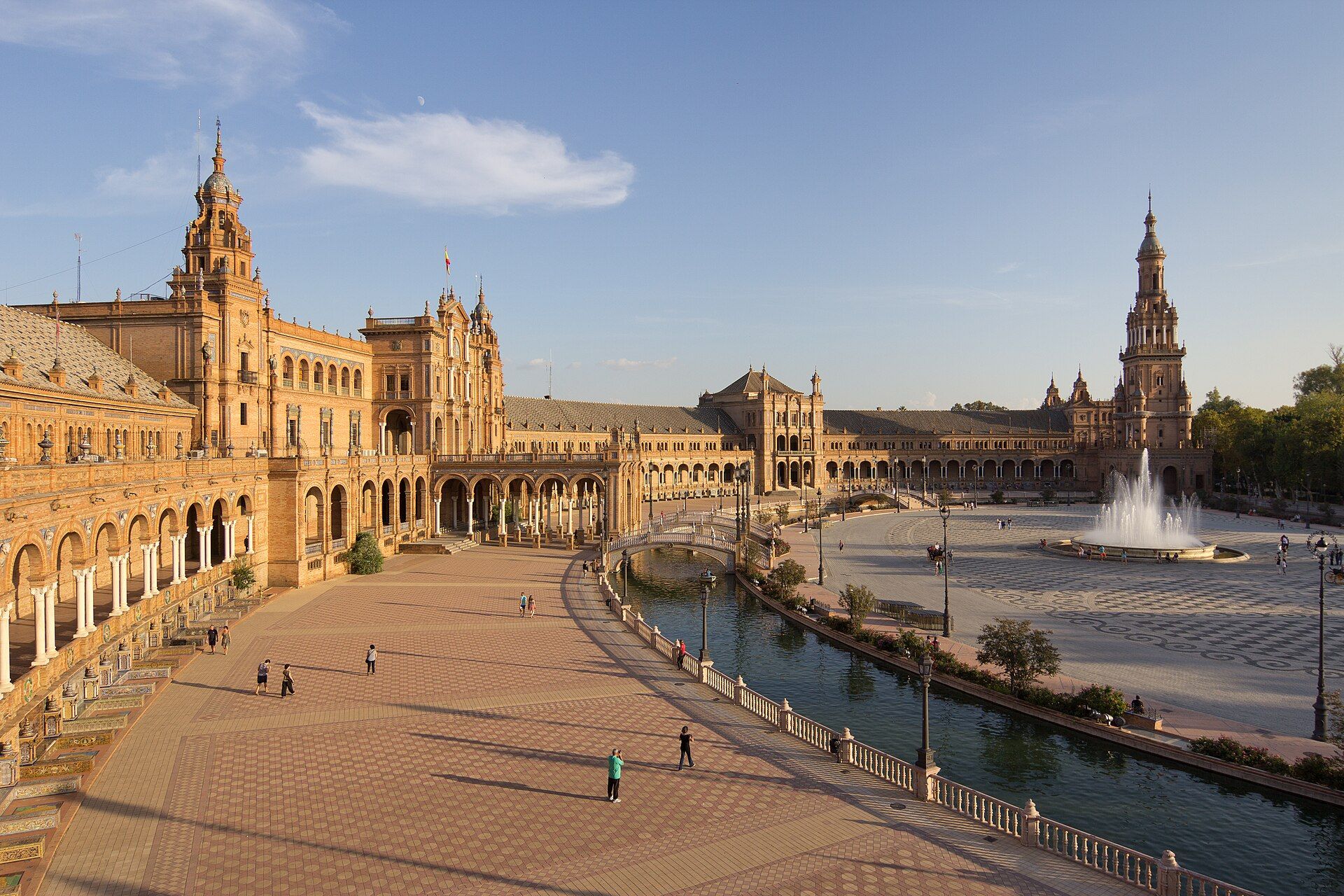 La Plaza de España de Sevilla